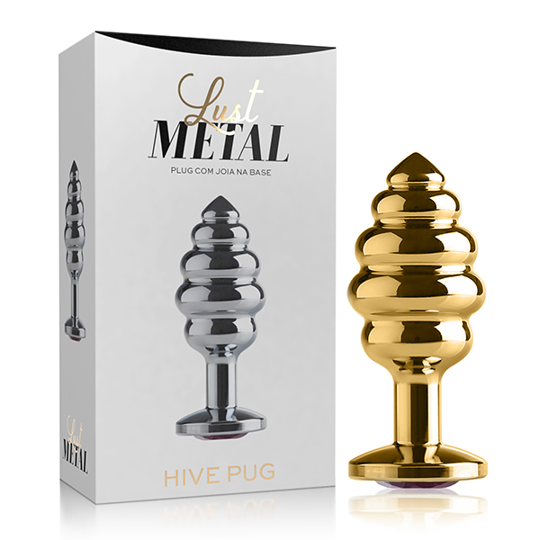 Imagem de Lust Metal - Plug Hive Pug Dourado